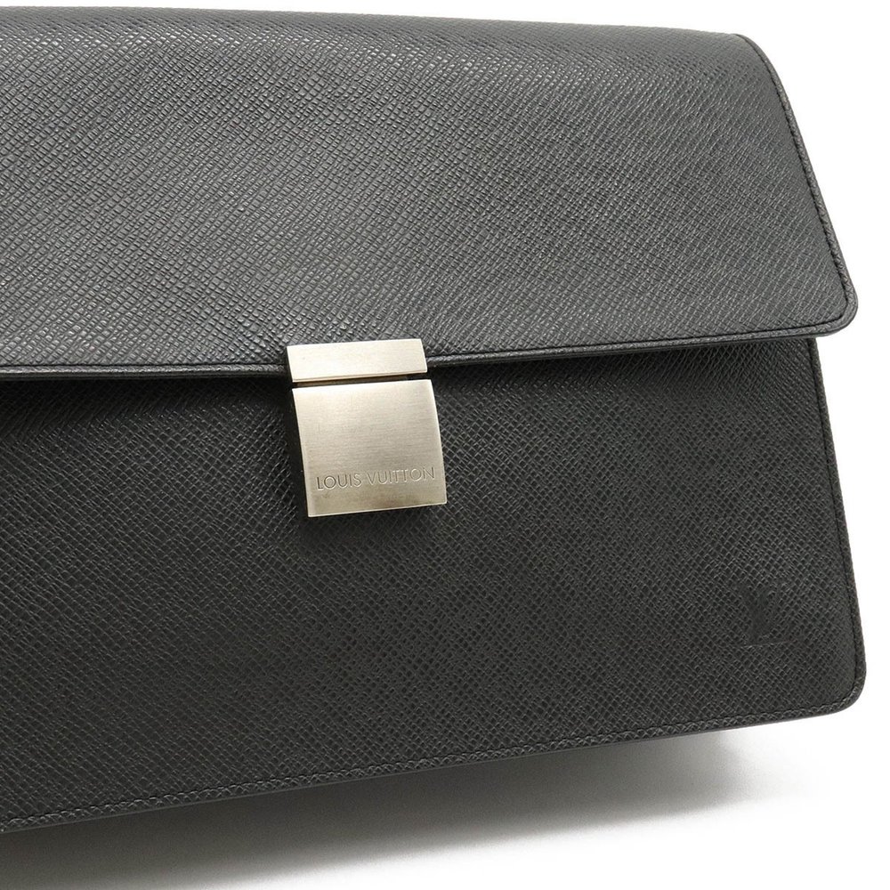 LOUIS VUITTON Louis Vuitton Taiga Celenga Second Bag Clutch Leather Ardoise B... - Picture 7 of 7